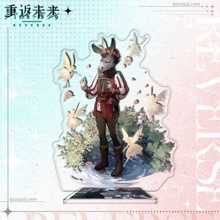 Returning to the Future Anime characters acrylic Standing Plates Keychain 16cm