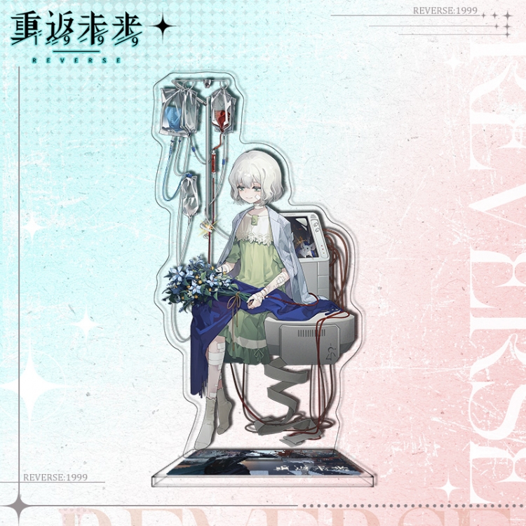 Returning to the Future Anime characters acrylic Standing Plates Keychain 16cm