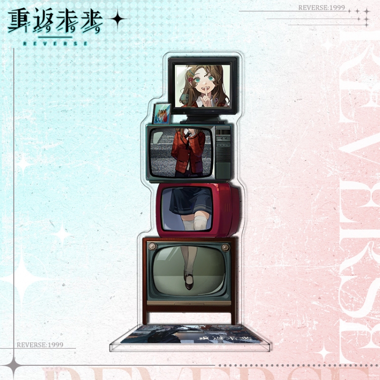 Returning to the Future Anime characters acrylic Standing Plates Keychain 16cm