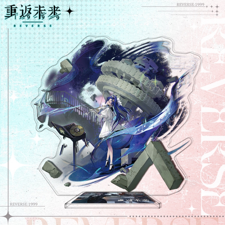 Returning to the Future Anime characters acrylic Standing Plates Keychain 16cm