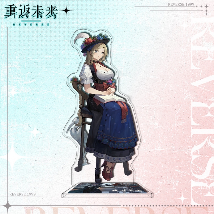 Returning to the Future Anime characters acrylic Standing Plates Keychain 16cm