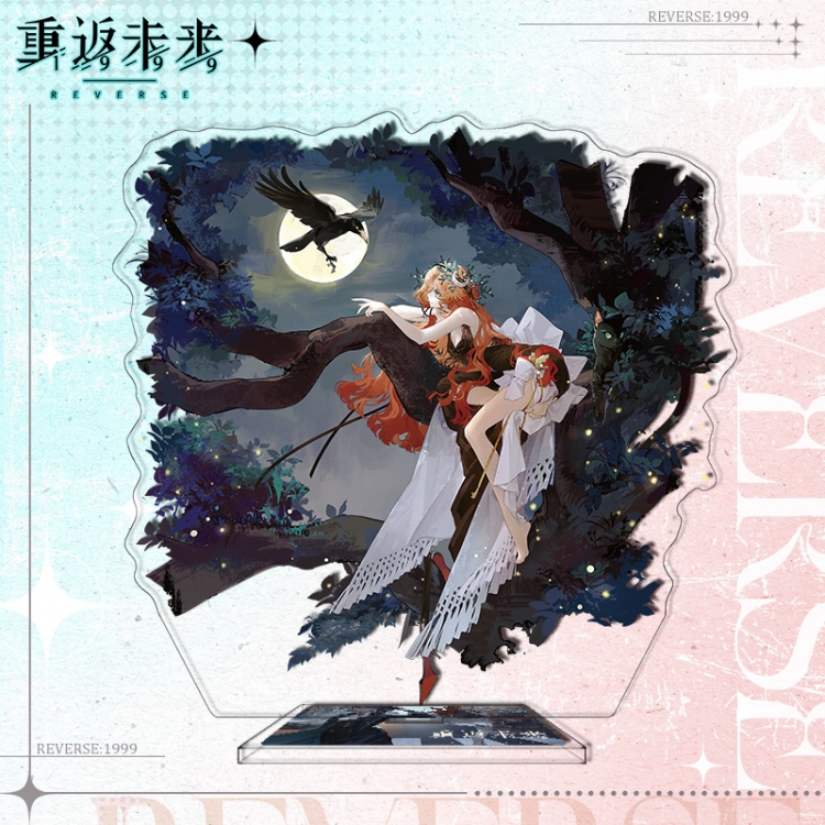 Returning to the Future Anime characters acrylic Standing Plates Keychain 16cm