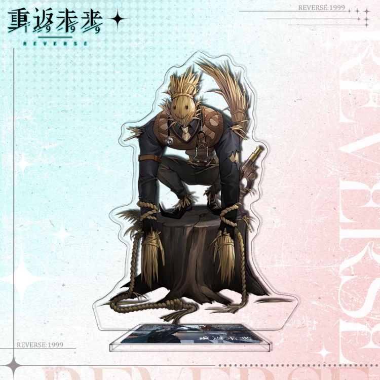 Returning to the Future Anime characters acrylic Standing Plates Keychain 16cm