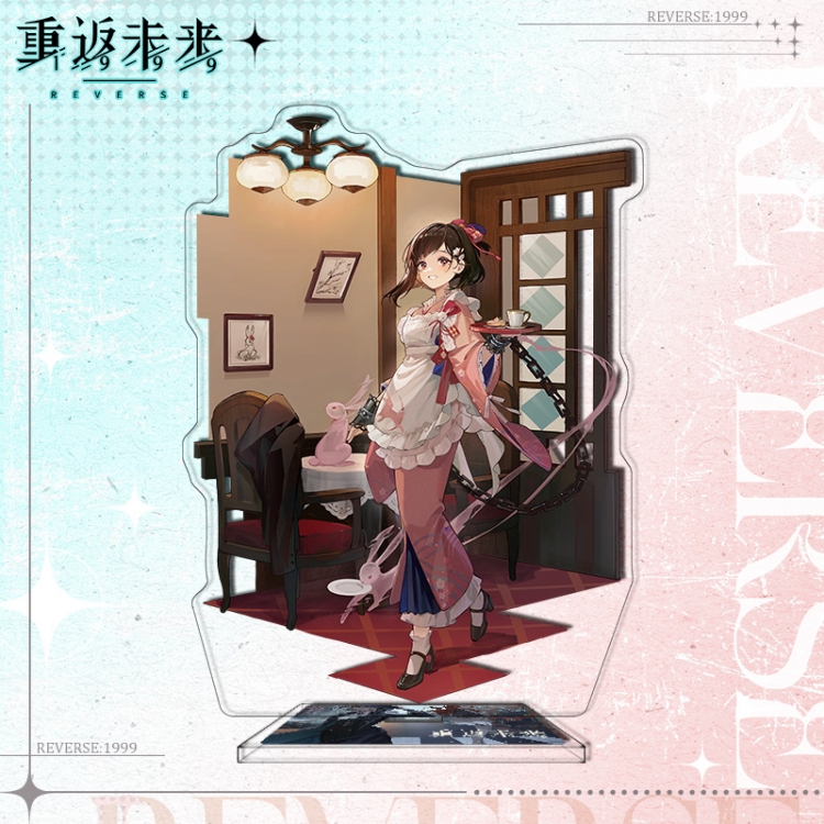 Returning to the Future Anime characters acrylic Standing Plates Keychain 16cm