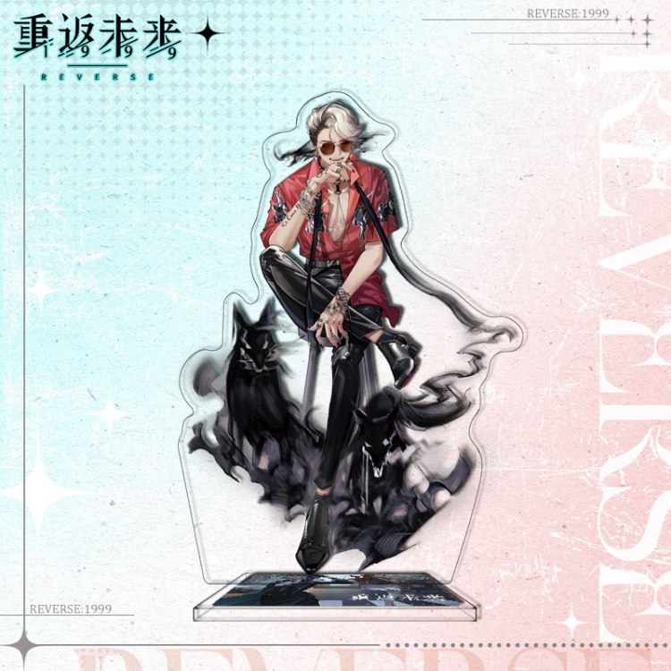 Returning to the Future Anime characters acrylic Standing Plates Keychain 16cm