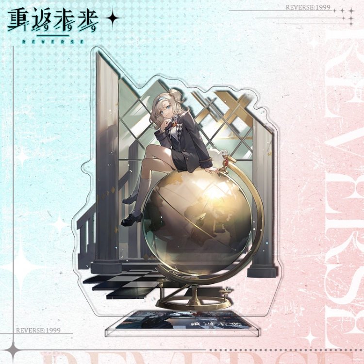 Returning to the Future Anime characters acrylic Standing Plates Keychain 16cm