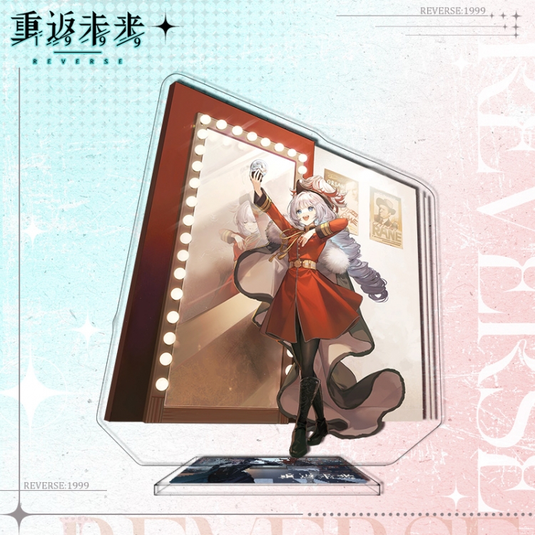 Returning to the Future Anime characters acrylic Standing Plates Keychain 16cm