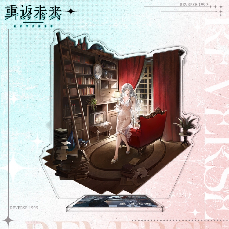 Returning to the Future Anime characters acrylic Standing Plates Keychain 16cm