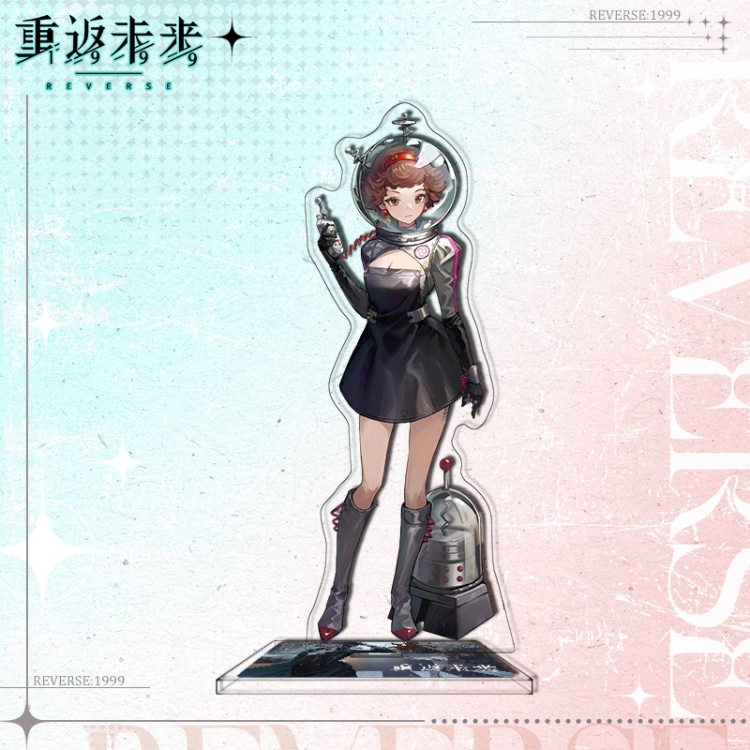 Returning to the Future Anime characters acrylic Standing Plates Keychain 16cm