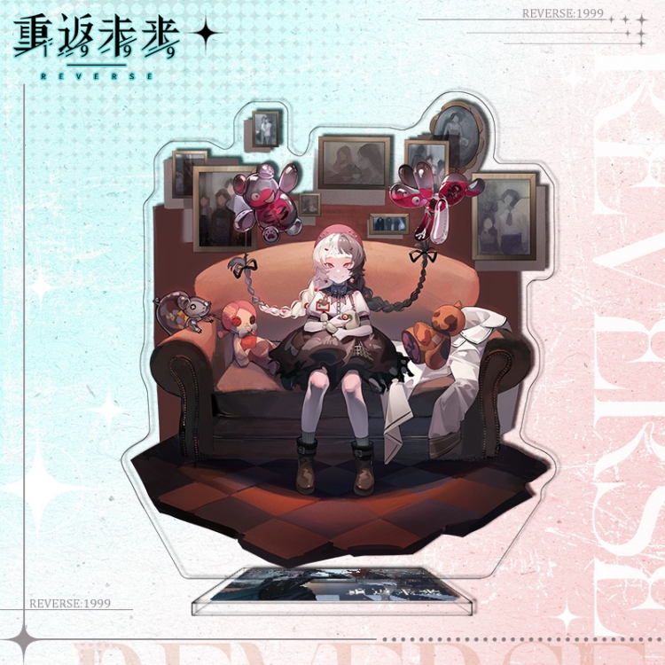 Returning to the Future Anime characters acrylic Standing Plates Keychain 16cm