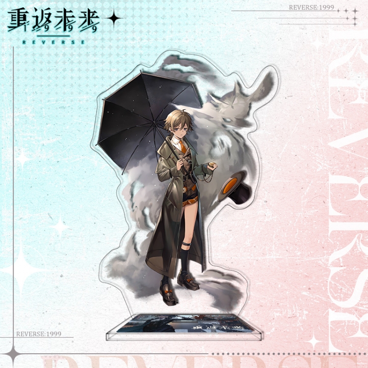 Returning to the Future Anime characters acrylic Standing Plates Keychain 16cm