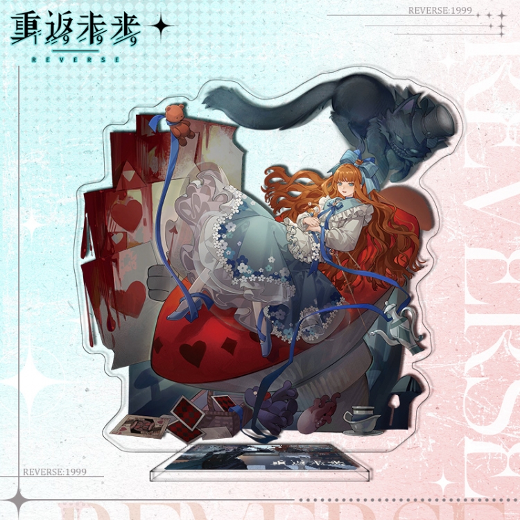 Returning to the Future Anime characters acrylic Standing Plates Keychain 16cm