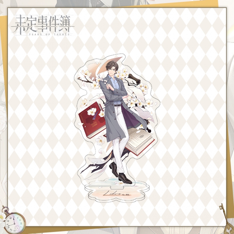 tears of themis Anime characters acrylic Standing Plates Keychain 16cm