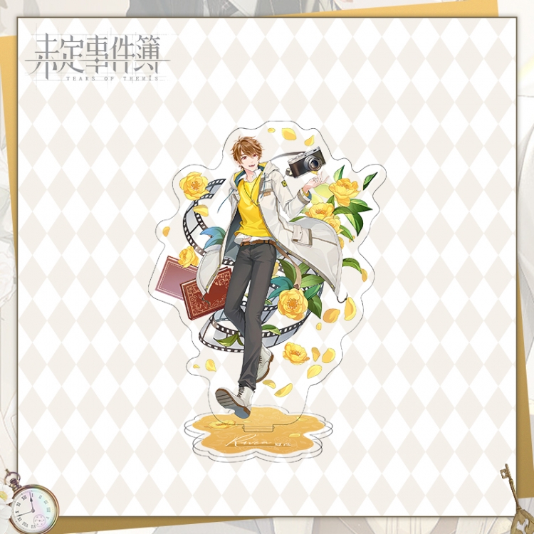 tears of themis Anime characters acrylic Standing Plates Keychain 16cm