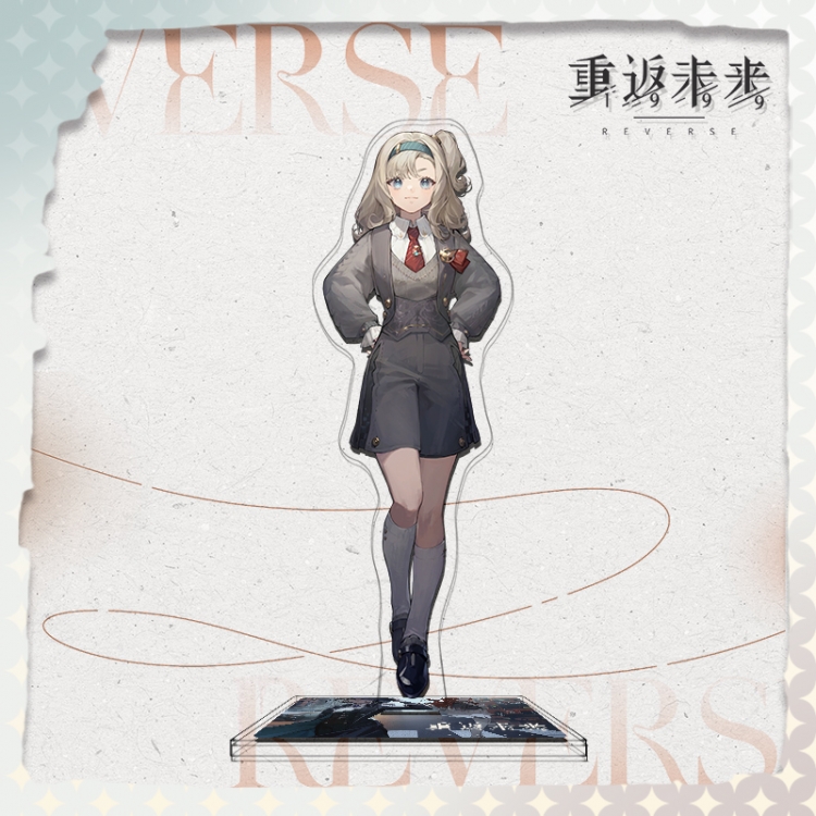 Reverse: 1999 Anime characters acrylic Standing Plates Keychain 16cm