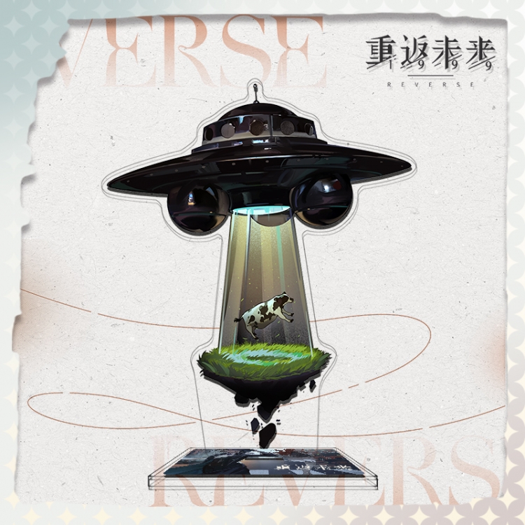 Reverse: 1999 Anime characters acrylic Standing Plates Keychain 16cm