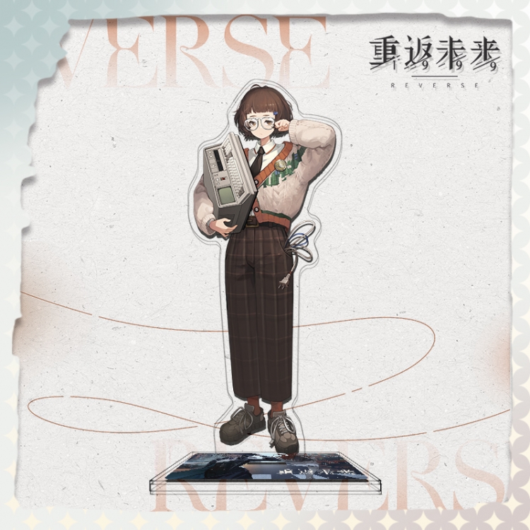 Reverse: 1999 Anime characters acrylic Standing Plates Keychain 16cm