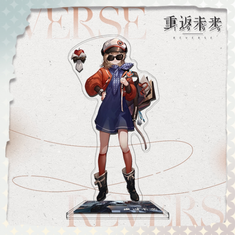 Reverse: 1999 Anime characters acrylic Standing Plates Keychain 16cm