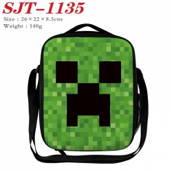 Minecraft  Anime Lunch Bag Cro...