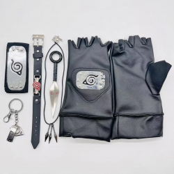 Naruto Wooden leaf leather glo...