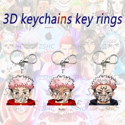 Jujutsu Kaisen 3D gradient acr...