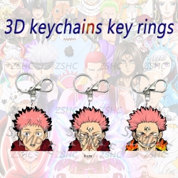 Jujutsu Kaisen 3D gradient acr...