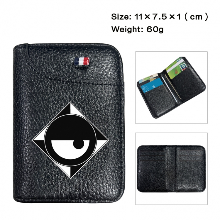 SPY×FAMILY Anime PU Half Fold Wallet Card Bag 11X7.5X1cm 60G