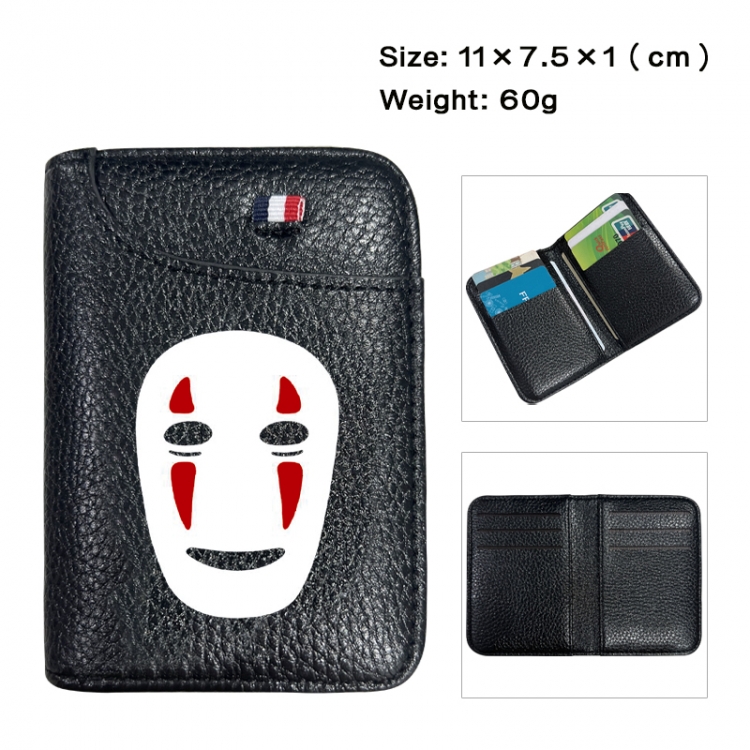 TOTORO Anime PU Half Fold Wallet Card Bag 11X7.5X1cm 60G