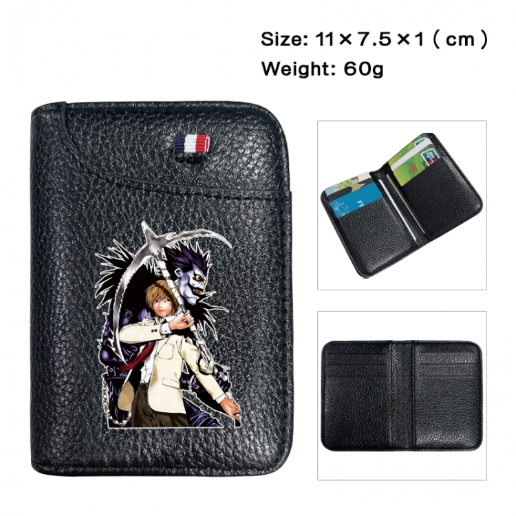 Death note Anime PU Half Fold Wallet Card Bag 11X7.5X1cm 60G