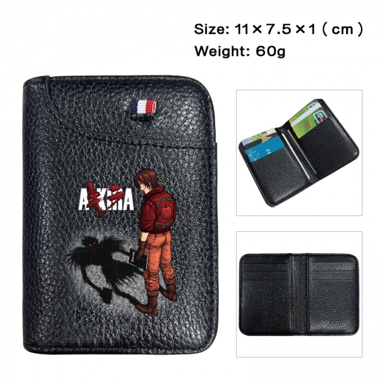Death note Anime PU Half Fold Wallet Card Bag 11X7.5X1cm 60G
