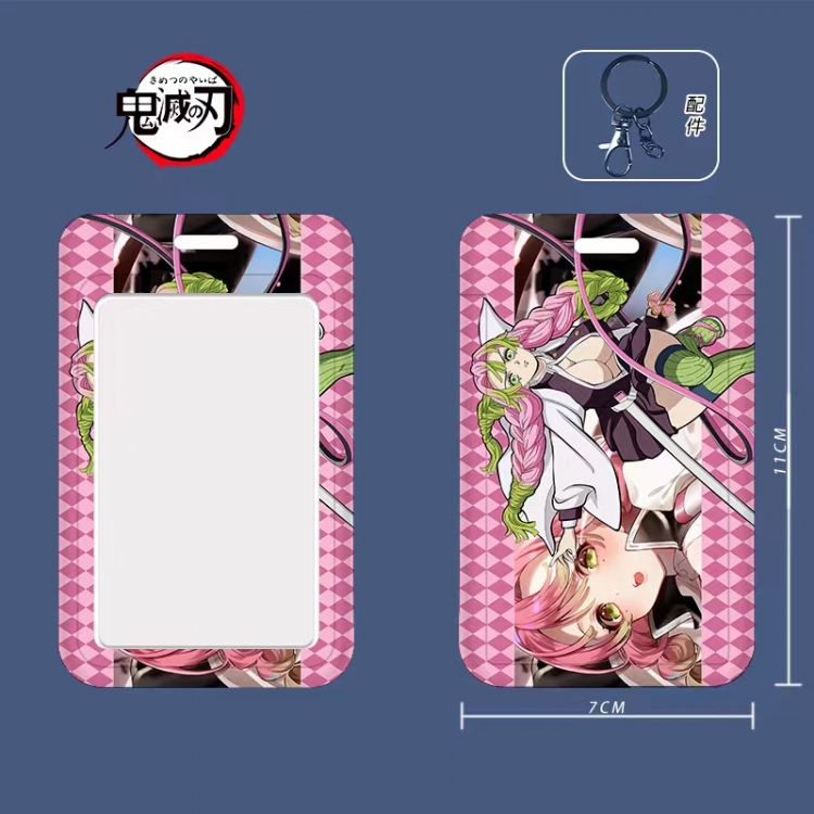 Demon Slayer Kimets Cartoon peripheral ID card sleeve Ferrule 11cm long 7cm wide price for 5 pcs