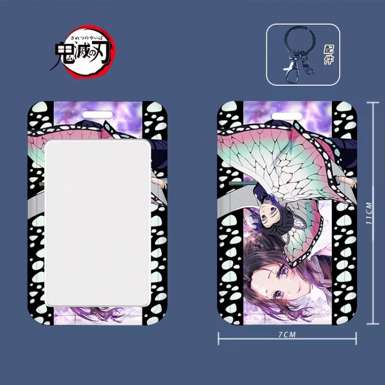 Demon Slayer Kimets Cartoon peripheral ID card sleeve Ferrule 11cm long 7cm wide price for 5 pcs