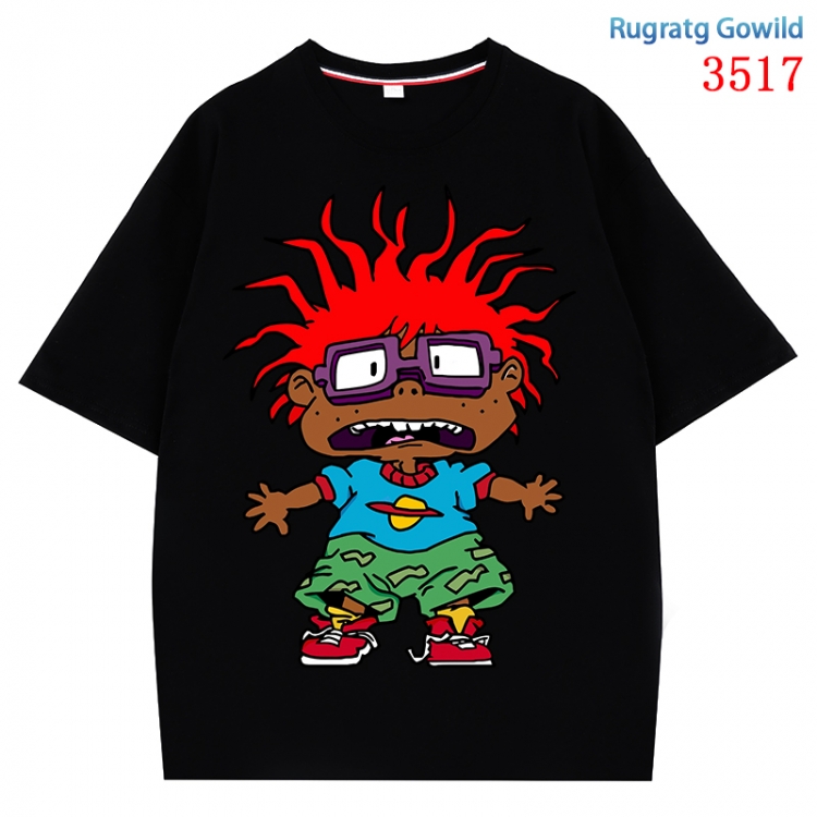 Rugratg Gowild Anime Cotton Short Sleeve T-shirt from S to 4XL CMY-3517-2