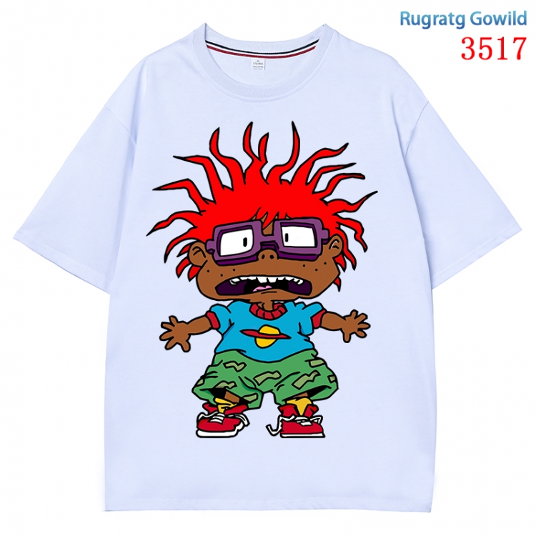 Rugratg Gowild Anime Cotton Short Sleeve T-shirt from S to 4XL CMY-3517-1