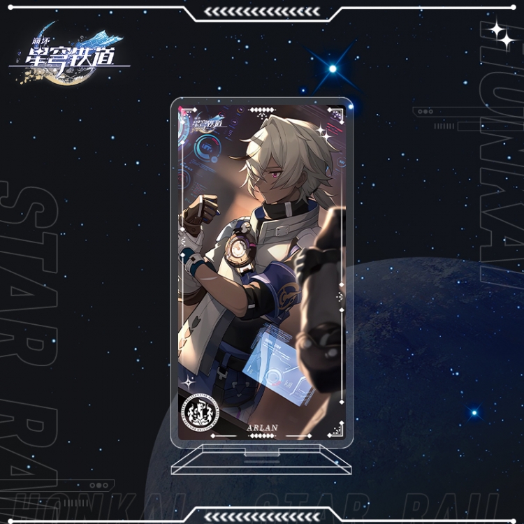 Honkai: Star Rail Anime characters acrylic Standing Plates Keychain 16cm
