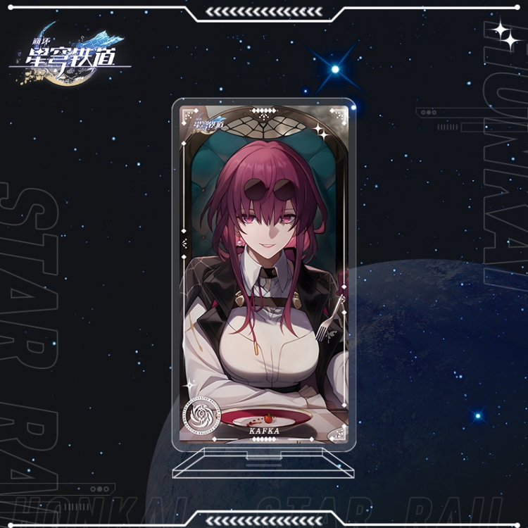 Honkai: Star Rail Anime characters acrylic Standing Plates Keychain 16cm