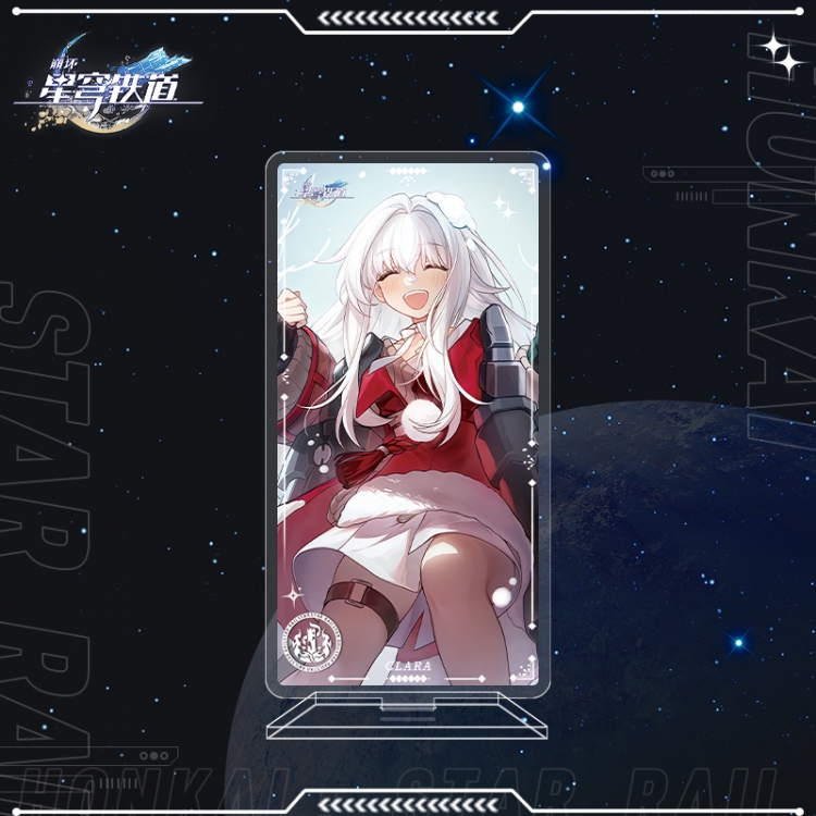 Honkai: Star Rail Anime characters acrylic Standing Plates Keychain 16cm