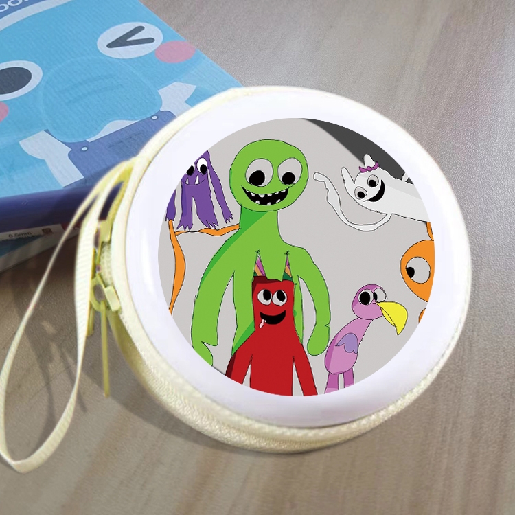 Garten of Banban Animation peripheral Tinning zipper zero wallet key bag