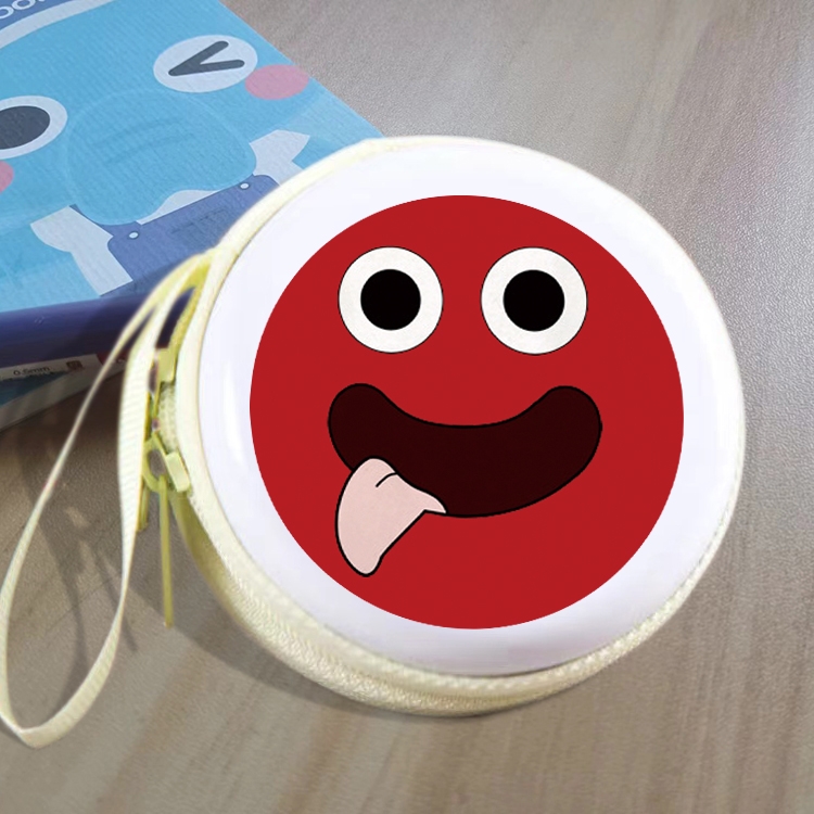 Garten of Banban Animation peripheral Tinning zipper zero wallet key bag