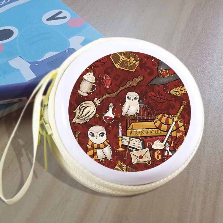Harry Potter Animation peripheral Tinning zipper zero wallet key bag