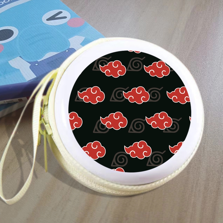 Naruto Animation peripheral Tinning zipper zero wallet key bag