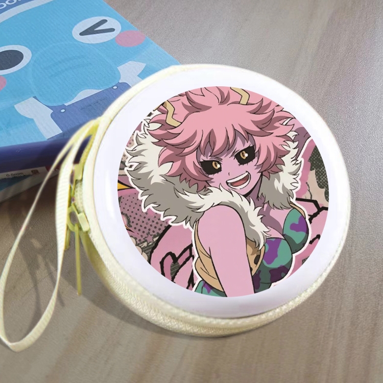 My Hero Academia Animation peripheral Tinning zipper zero wallet key bag
