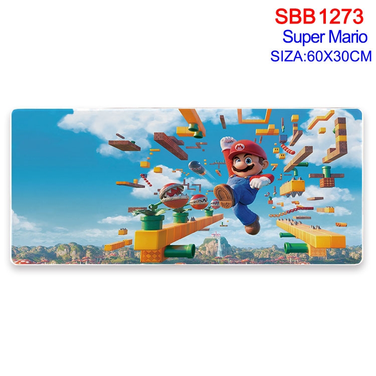 Super Mario Animation peripheral locking mouse pad 60X30cm SBB-1273-2