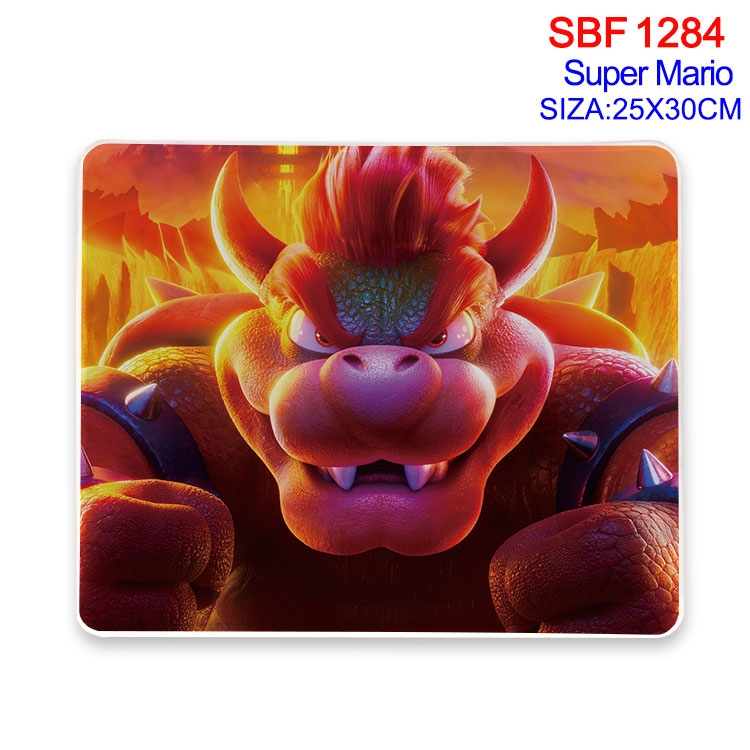 Super Mario Animation peripheral locking mouse pad 25X30CM SBF-1284-2
