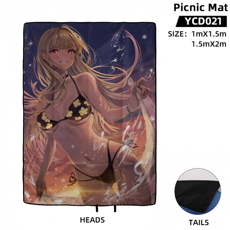 Sono Bisque Doll wa Koi o Suru  Anime surrounding picnic mat 100X150cm supports customization with a single image YCD021