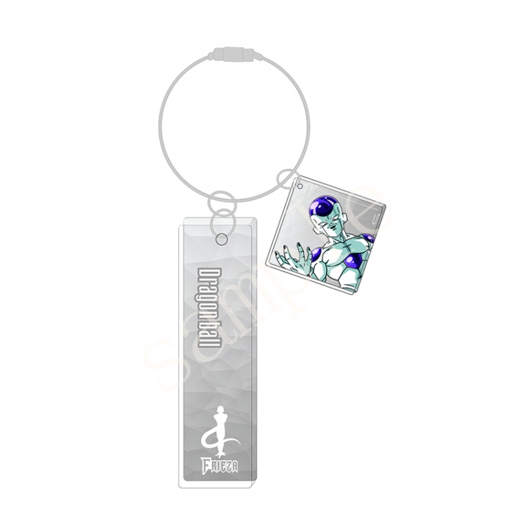 DRAGON BALL Sandwich light column laser two-piece keychain paper card packaging