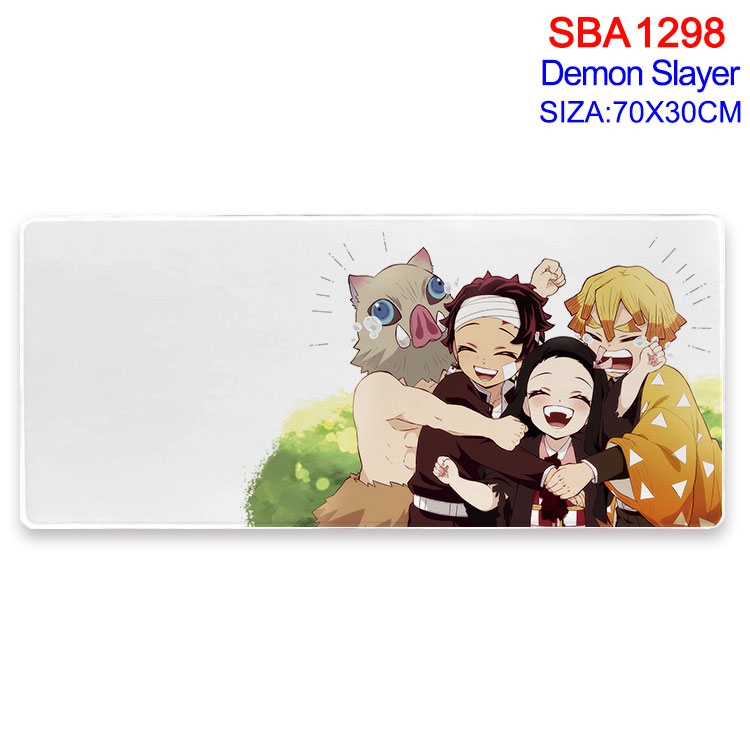 Demon Slayer Kimets Animation peripheral locking mouse pad 70X30cm  SBA-1298-2
