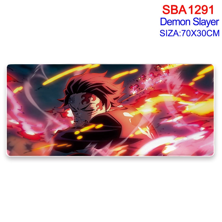 Demon Slayer Kimets Animation peripheral locking mouse pad 70X30cm  SBA-1291-2