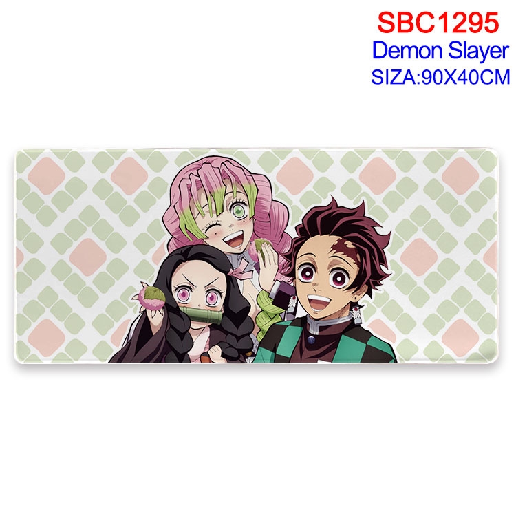 Demon Slayer Kimets Anime peripheral edge lock mouse pad 90X40CM  SBC-1295-2