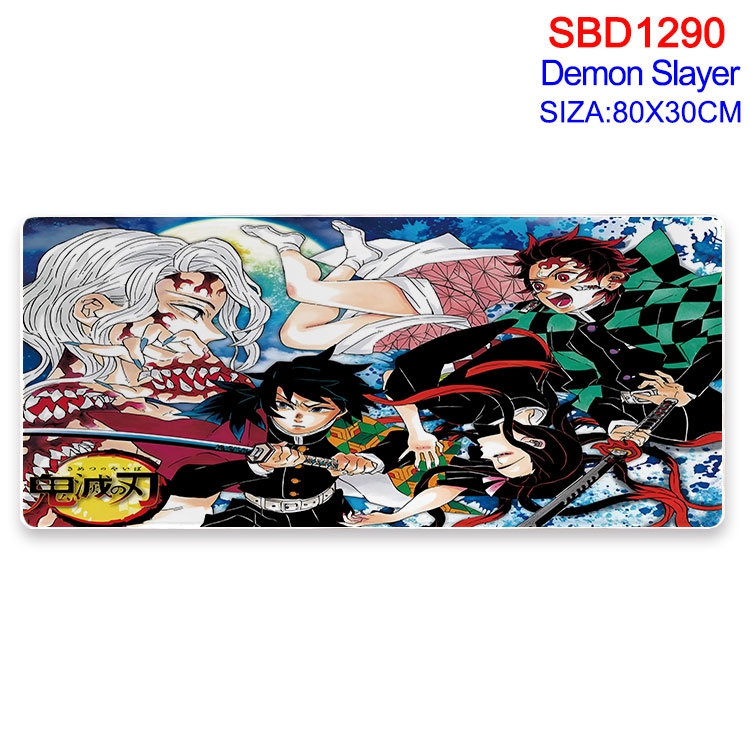 Demon Slayer Kimets Animation peripheral locking mouse pad 80X30cm SBD-1290-2